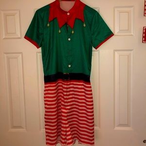 🎁🎄🎁🎄Ugly elf Christmas romper. Size XL.